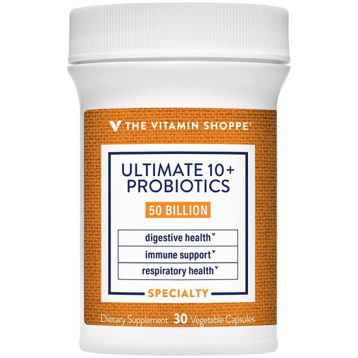 Ultimate 10+ Probióticos 50 Billones (30 veg cap)