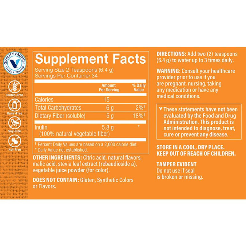 Miracle Fiber Fruit Punch (34 serv)