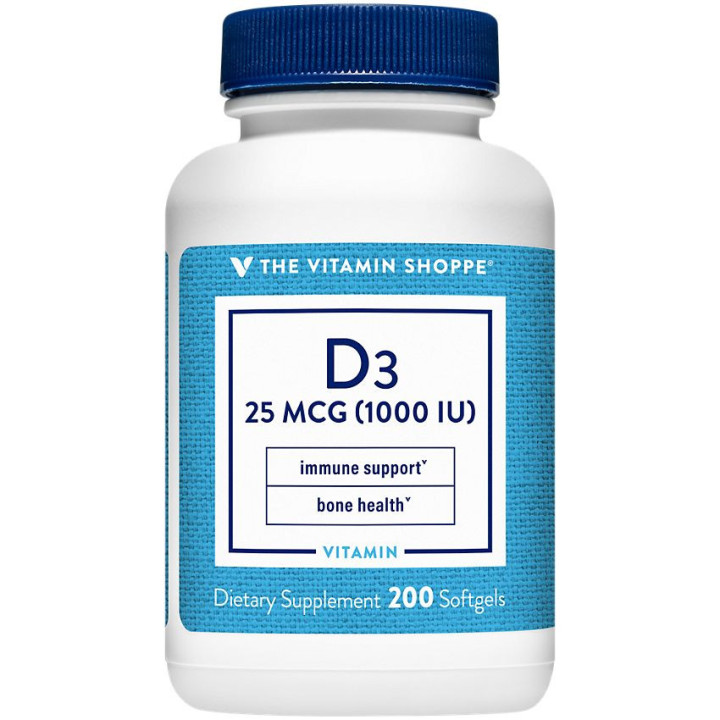 Vitamina D3 1000 UI (200 soft)