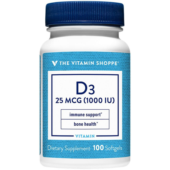 Vitamina D3 1000 UI (100 soft)