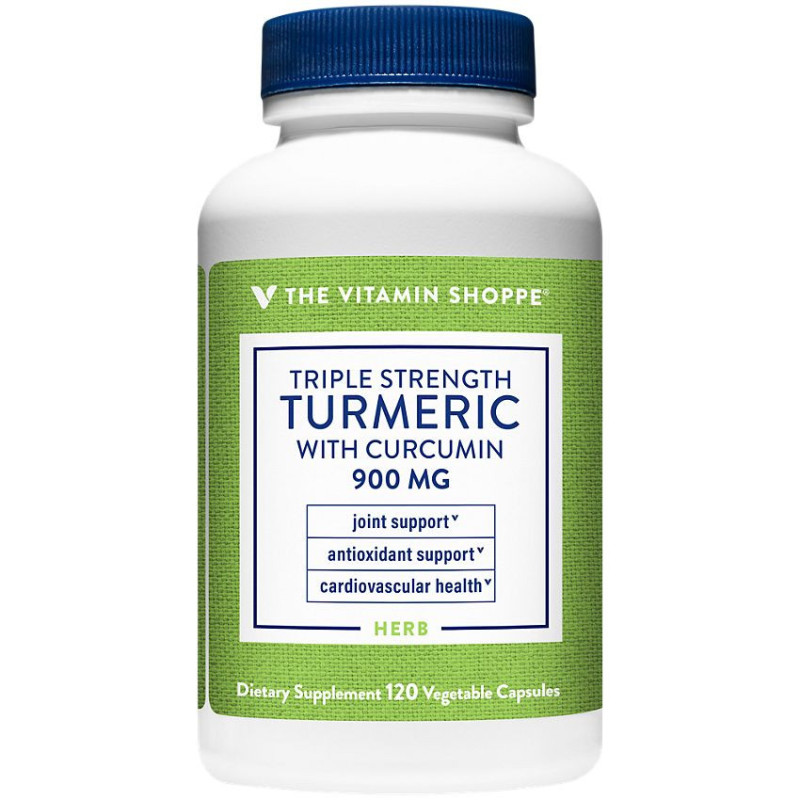 Triple Strength Turmeric w/ Curcumin 900 mg (120 Veg Cap)