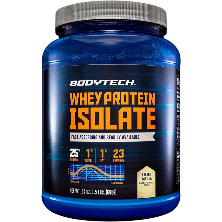 Whey Protein Isolate French Vanilla (23 serv) 1.5 lb
