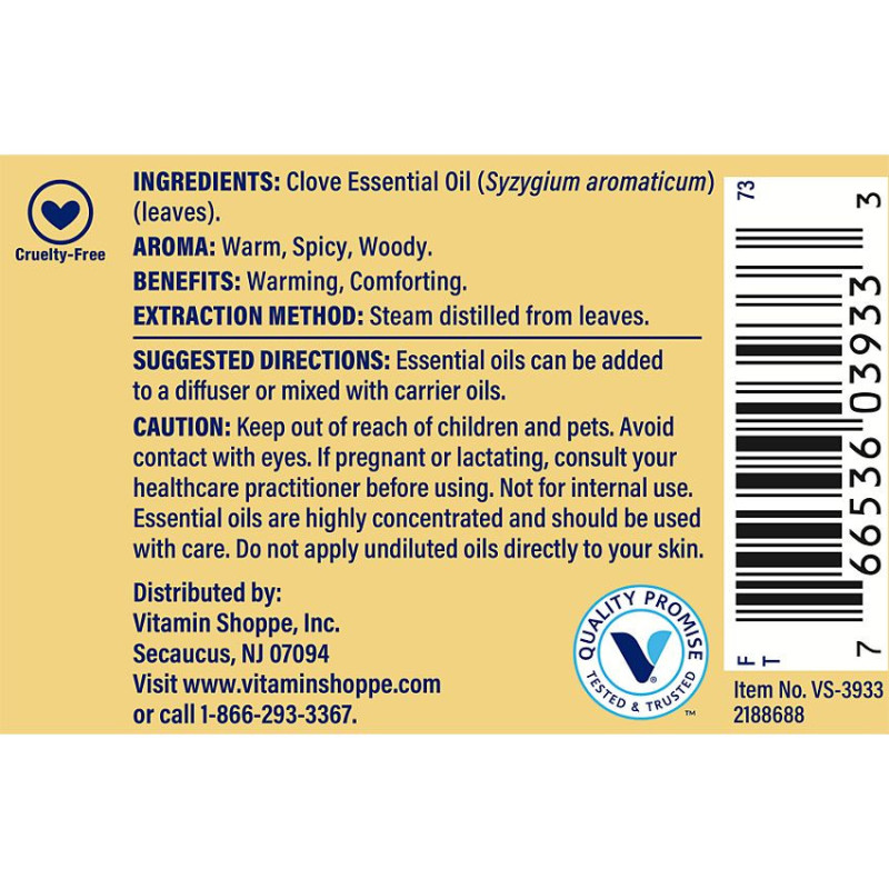 Clove Essential Oil (1 fl oz)