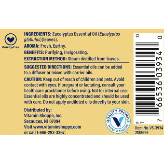 Eucalyptus Essential Oil (1 fl oz)