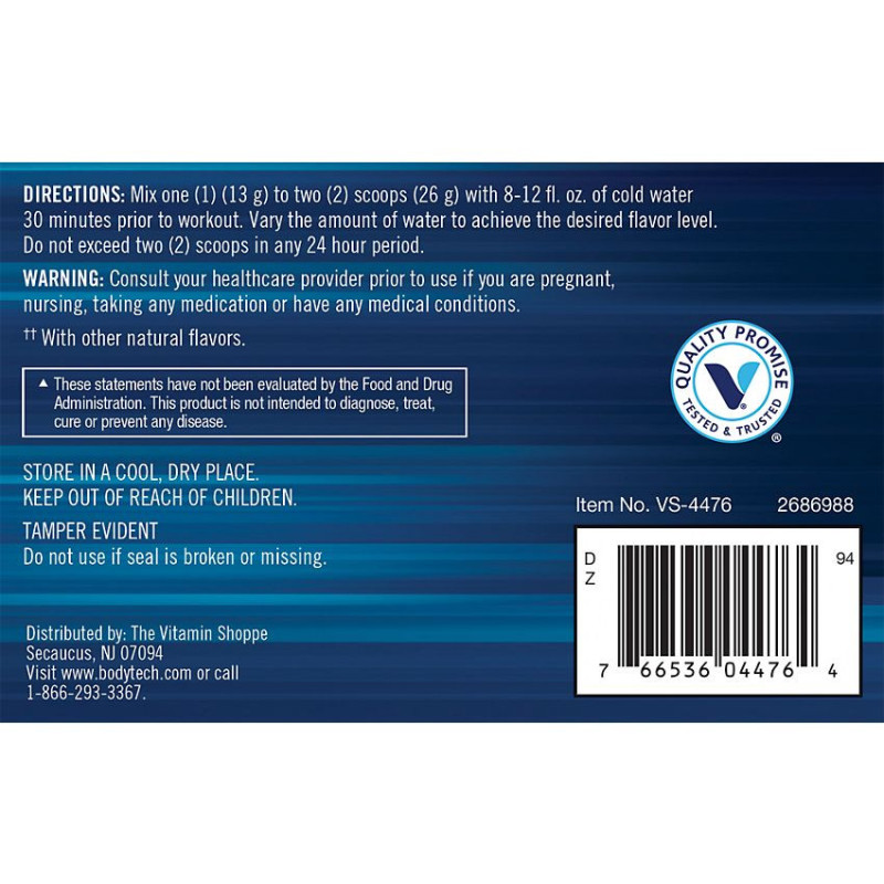 Solid Pre Essential Pre Workout Fruit Punch (40 serv)