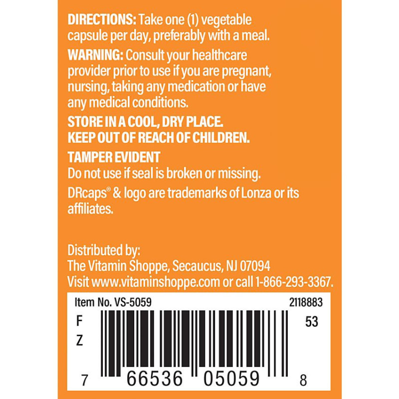 Saccharomyces Boulardii 5 Bill (90 veg cap)