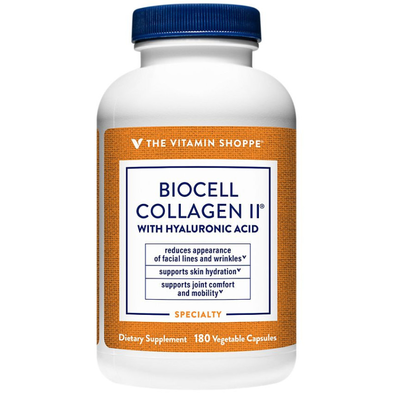 Biocell Collagen II w/ Hyaluronic Acid 1000 mg (180 cap)