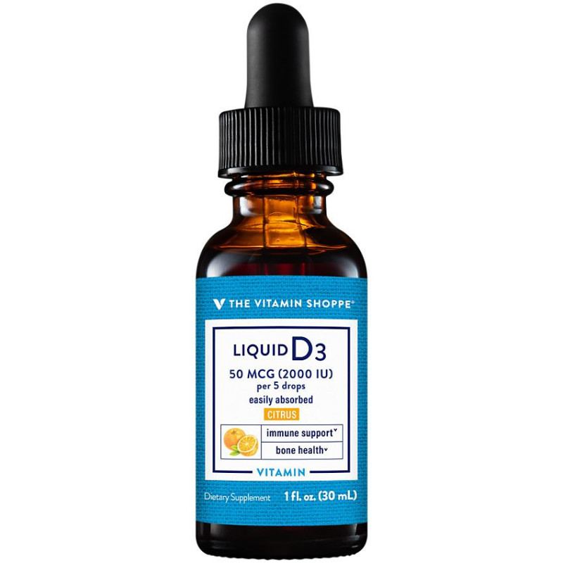 Liquid Vitamina D3 2000 UI (1 fl oz)
