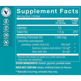 Evening Primrose Oil 1300 mg (120 soft)