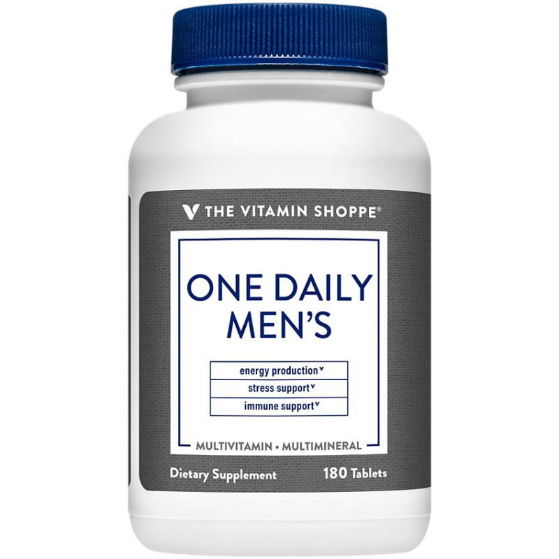 One Daily Men's Multivitaminas con 2000 UI de Vitamina D3 (180 tab)