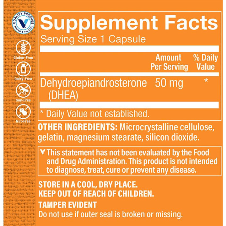 DHEA 50 mg (60 cap)