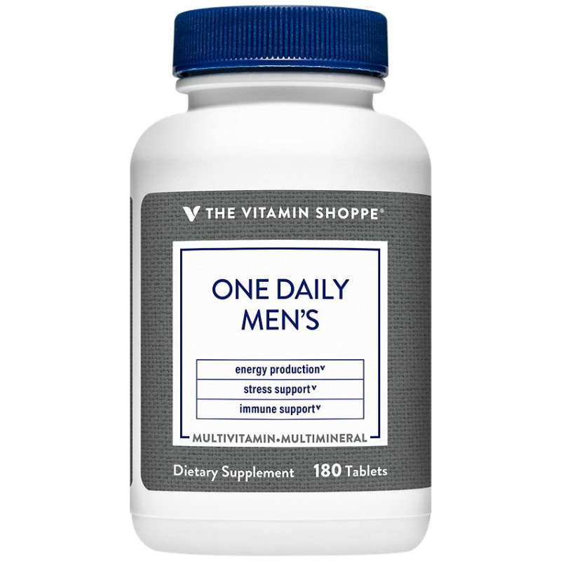One Daily Men's Multivitaminas con 2000 UI de Vitamina D3 (180 tab)