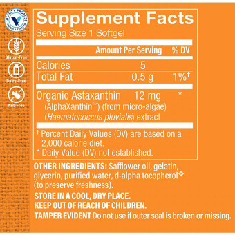 Astaxanthin 12 mg (30 soft)