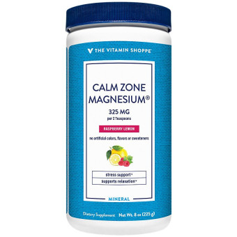 Calm Zone Magnesium Raspberry-Lemon 325 mg (50 serv)