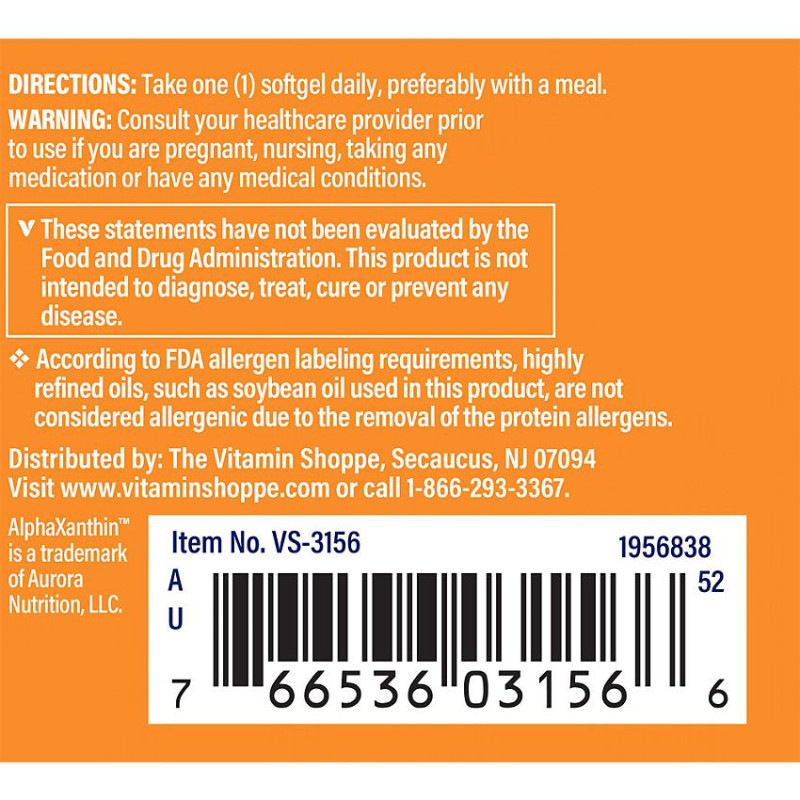 Astaxanthin 12 mg (30 soft)