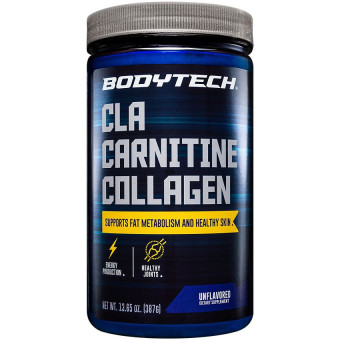 CLA Carnitine Collagen Unflavored (30 serv) 13.8 oz
