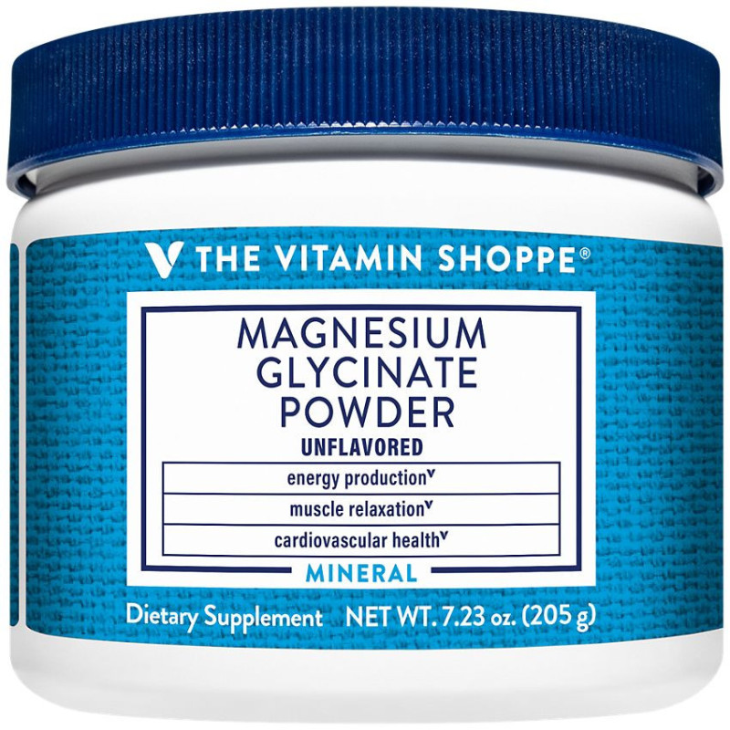 Magnesium Glycinate Powder Unflavored (91 serv)