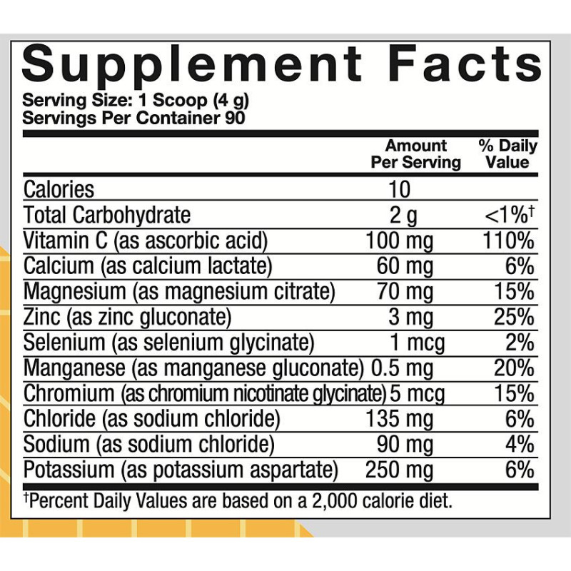 Balanced Hydration Powder Fruit Punch 12.7 oz (90 serv)