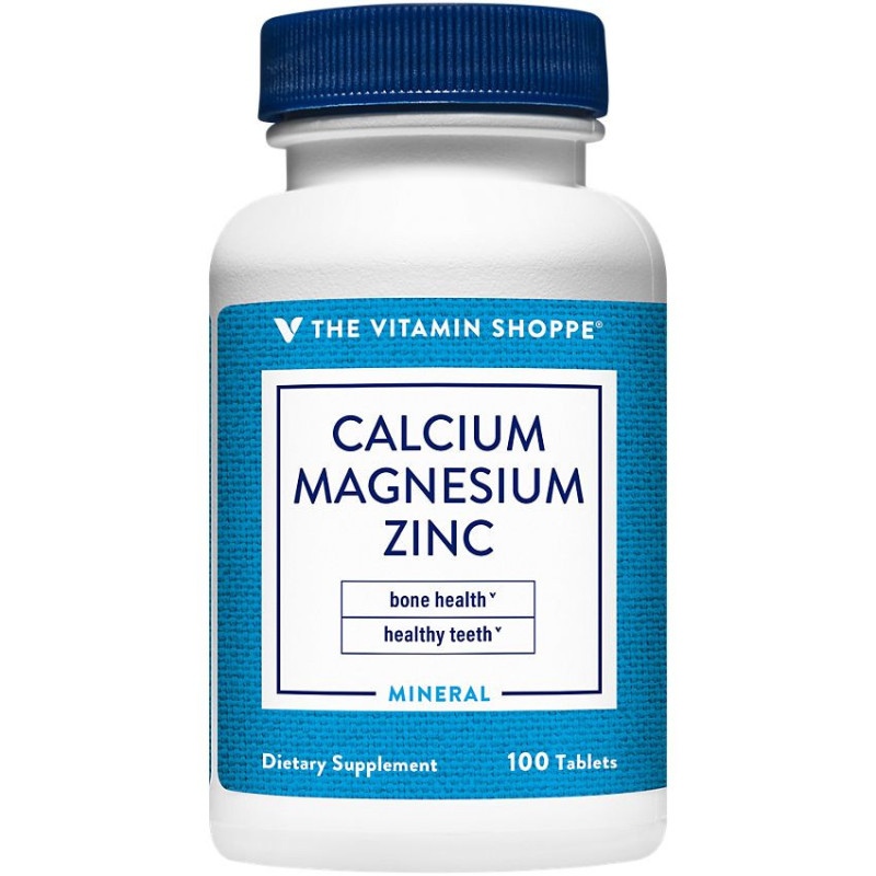 Calcio, Magnesio & Zinc con Vitamina D3 (100 tab)