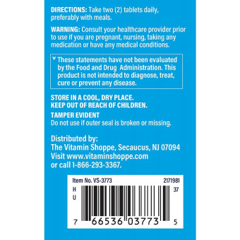 Calcio, Magnesio & Zinc con Vitamina D3 (100 tab)