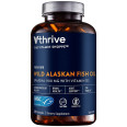 Vthrive Premium Wild Alaskan Fish Oil 1100 mg (120 soft)