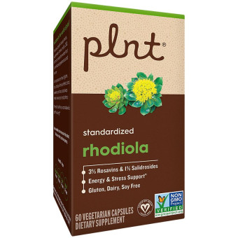 Plnt Rhodiola 250 mg (60 veg cap)