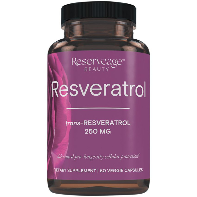 Resveratrol w/ Active Trans-Resveratrol - 250 mg (60 veg cap)