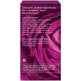 Resveratrol w/ Active Trans-Resveratrol - 250 mg (60 veg cap)
