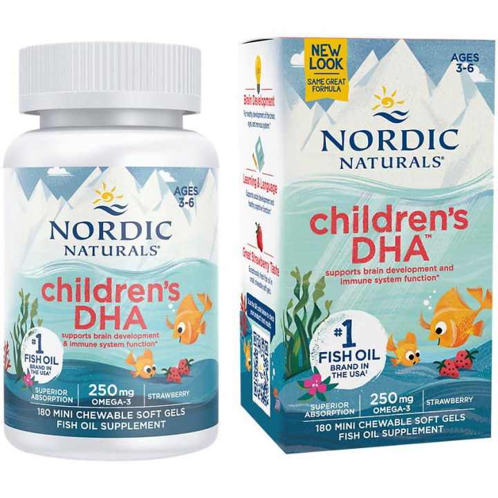 Childrens DHA 250 mg (180 soft)