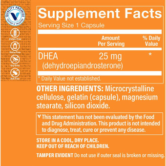 DHEA 25 mg (120 cap)