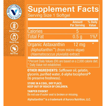 Astaxanthin 12 mg (60 soft)