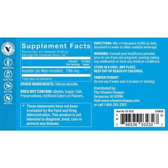 Inositol Powder 796 mg (4 oz)