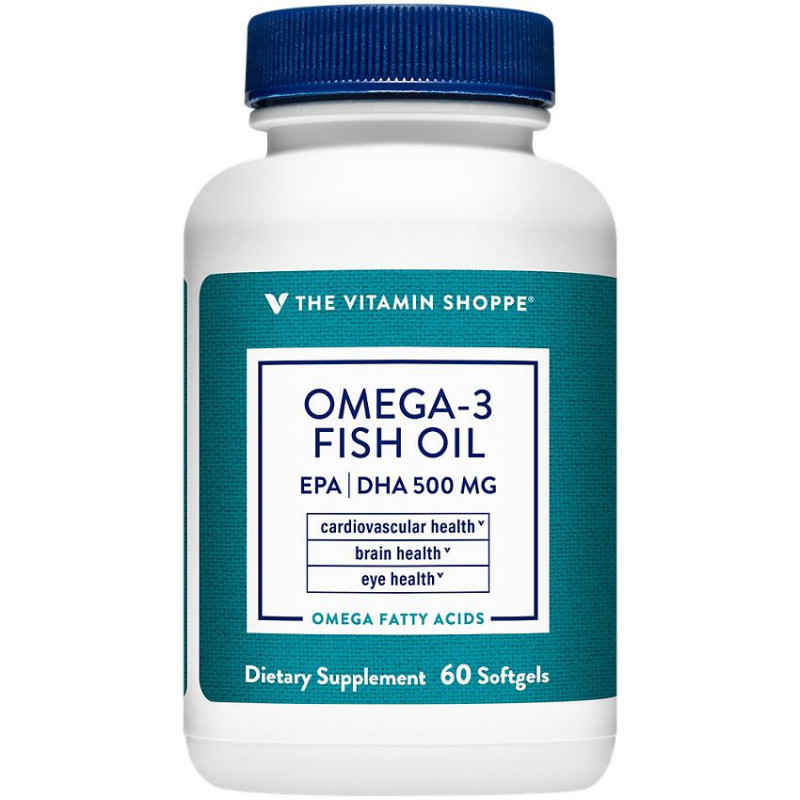 Omega-3 Fish Oil EPA DHA 500 mg (60 soft