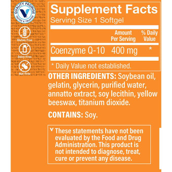CoQ-10 400 mg (30 soft)