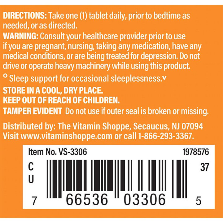 Melatonina 5 mg (60 tab)