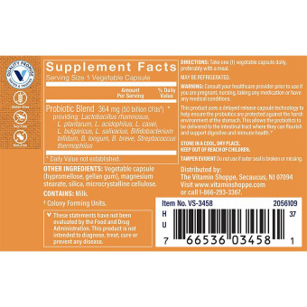 Women's Probiotics 50 Billones Delayed Release (30 veg cap)