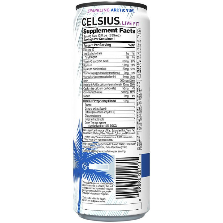 Celsius Sparkling Artic Vibe (12 fl oz)