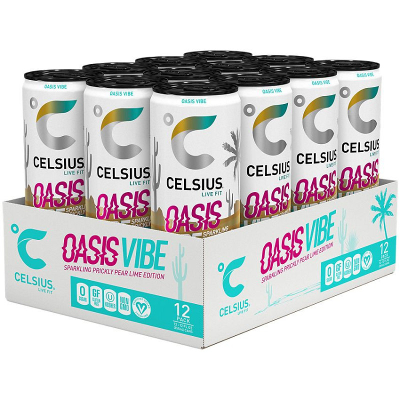 Celsius Sparkling Oasis Vibe (12 fl oz)