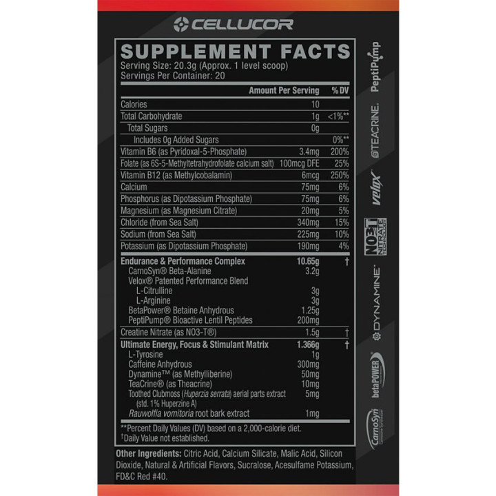 C4 Ultimate Hawaiian Punch Fruit Juicy Red (20 serv)