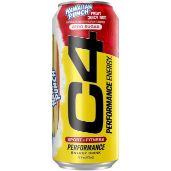 C4 Carbonated Energy Drink Hawaiian Punch (16 fl oz)