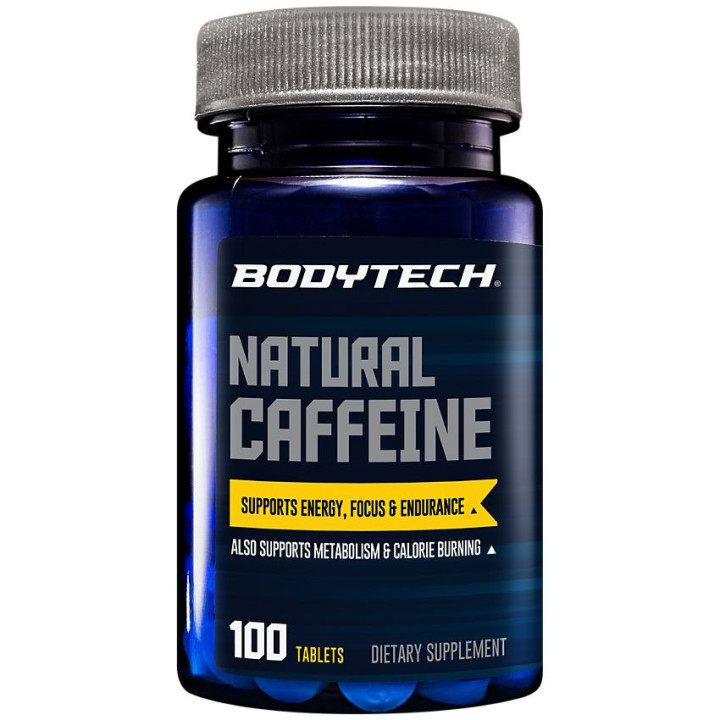 Natural Caffeine 200 mg (100 tab)