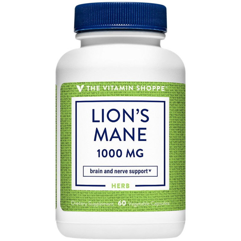 Lion's Mane Mushroom Formula 1000mg (60 veg cap)