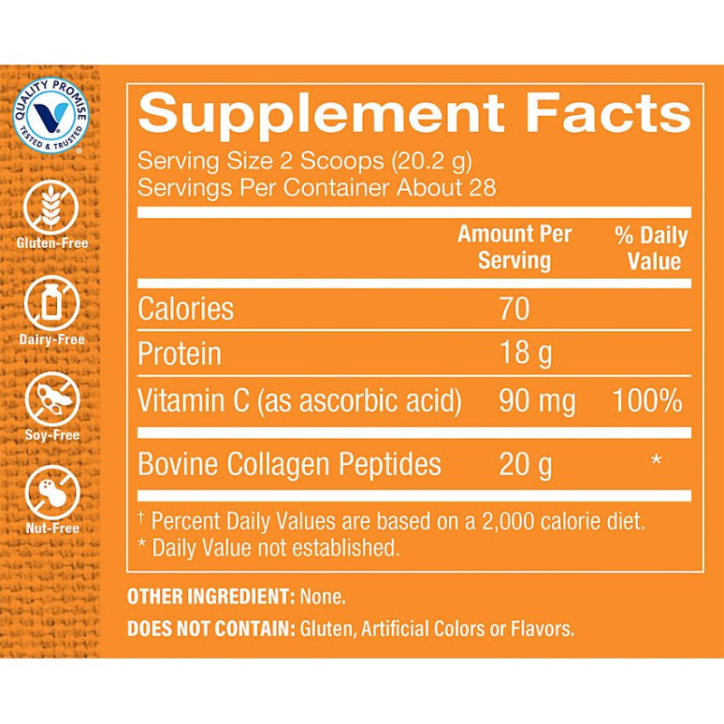 Colágeno - Collagen Peptides Plus 20 g (28 serv)