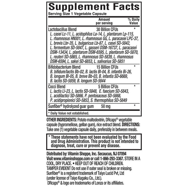 Probiocare Probiotic for Women 50 Billion (60 veg cap)