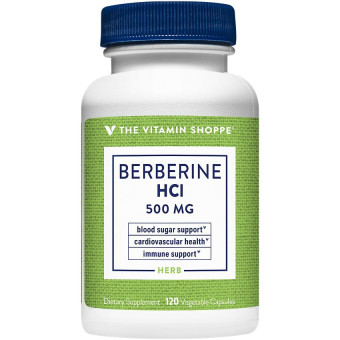 Berberine HCl 500mg (120 veg cap)