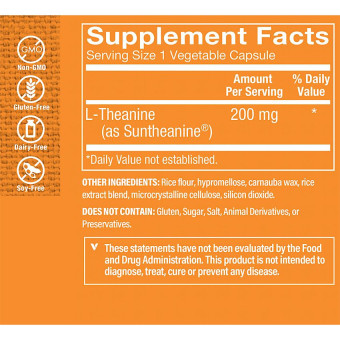 L-Theanine 200 mg (120 Veg Cap)