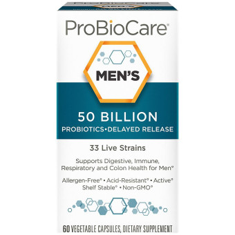 Probiocare Probiotic for Men 50 Billion (60 veg cap)