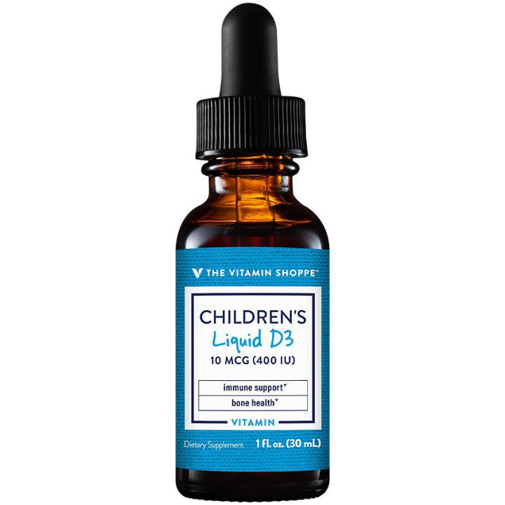Childrens Liquid Vitamin D3 400 IU (1 fl oz)