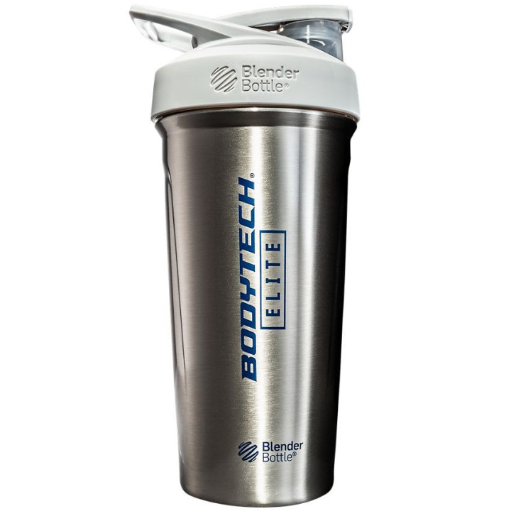 Bodytech Elite Stainless Steel Blender Bottle (28 fl oz)
