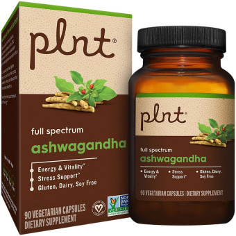 Plnt Organic Ashwagandha (90 caps)